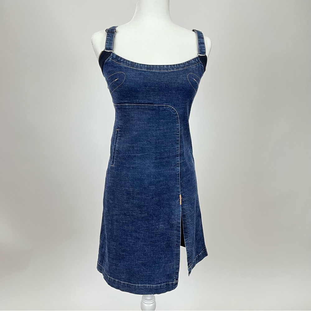 Vintage Cop Copine Denim Mini Dress